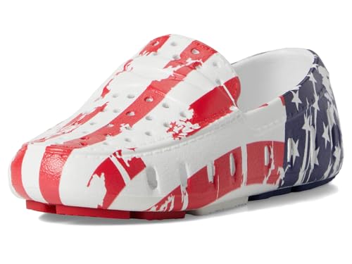 Image of Floafers Kids Unisex Prodigy Driver Print (Big Kid) Old Glory 4 Big Kid M