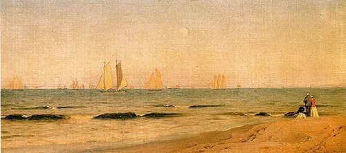 Peinture Poster Impression d'Art Unique - Style S. R. Gifford 60x90cm