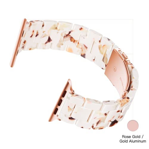 Image of Light House Apple Watch Bands-Fashion Lightweight Resin iWatch Bands for Women Men 38mm /40mm /41mm /42mm(Series 11 10), 49mm /46mm /45mm /44mm /42mm(S 3 2 1), Compatible with Apple Watch Series 11 SE 10 9 8 7 6 5 4 3 Ultra