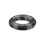 Gardena Tubo de distribución de Ø4,6 mm Rollo de 50 m, Negro, 4,6 mm (3/16')