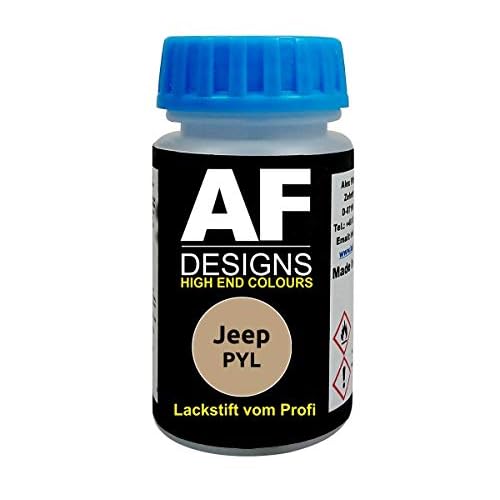 Lackstift für Jeep PYL Light Gold Perl Metallic schnelltrocknend Tupflack Autolack