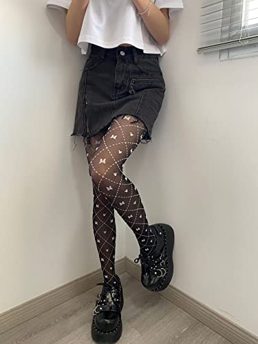 Image of Sahabowi Women's Sheer Tights, High Waist Pantyhose, Vintage Control Top Stockings,Shaping Pantyhose Slimming Butt Lifting