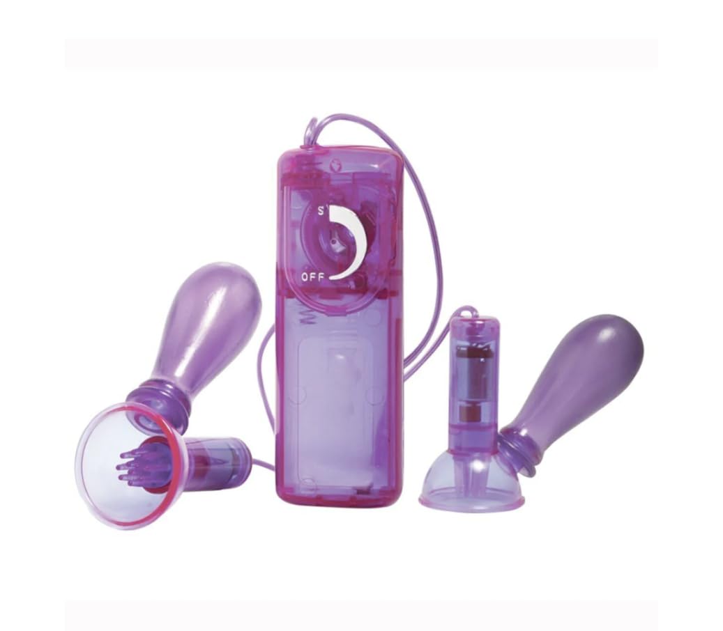 Deep Massager - Deep Tissue Massager Sensual Ticklers Nipple Suction Cup Vibrator FC24603
