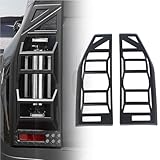 ITrims Tail Light Cover for Chery Jetour Traveller T2 2023 2024 2025 Car Accessories Tail Light Lens Housing Trim Rear Lamp Light Cover Overlay ABS 2PCS (Matte Black)