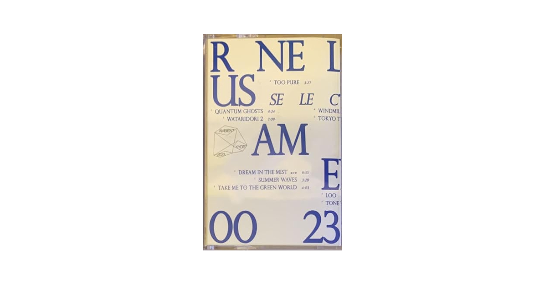 Cornelius 夢中夢シャツ カセット ambient コーネリアス グッズ 夢中夢 -Dream In Dream- T-Shirt – ワーナーミュージック・ストア