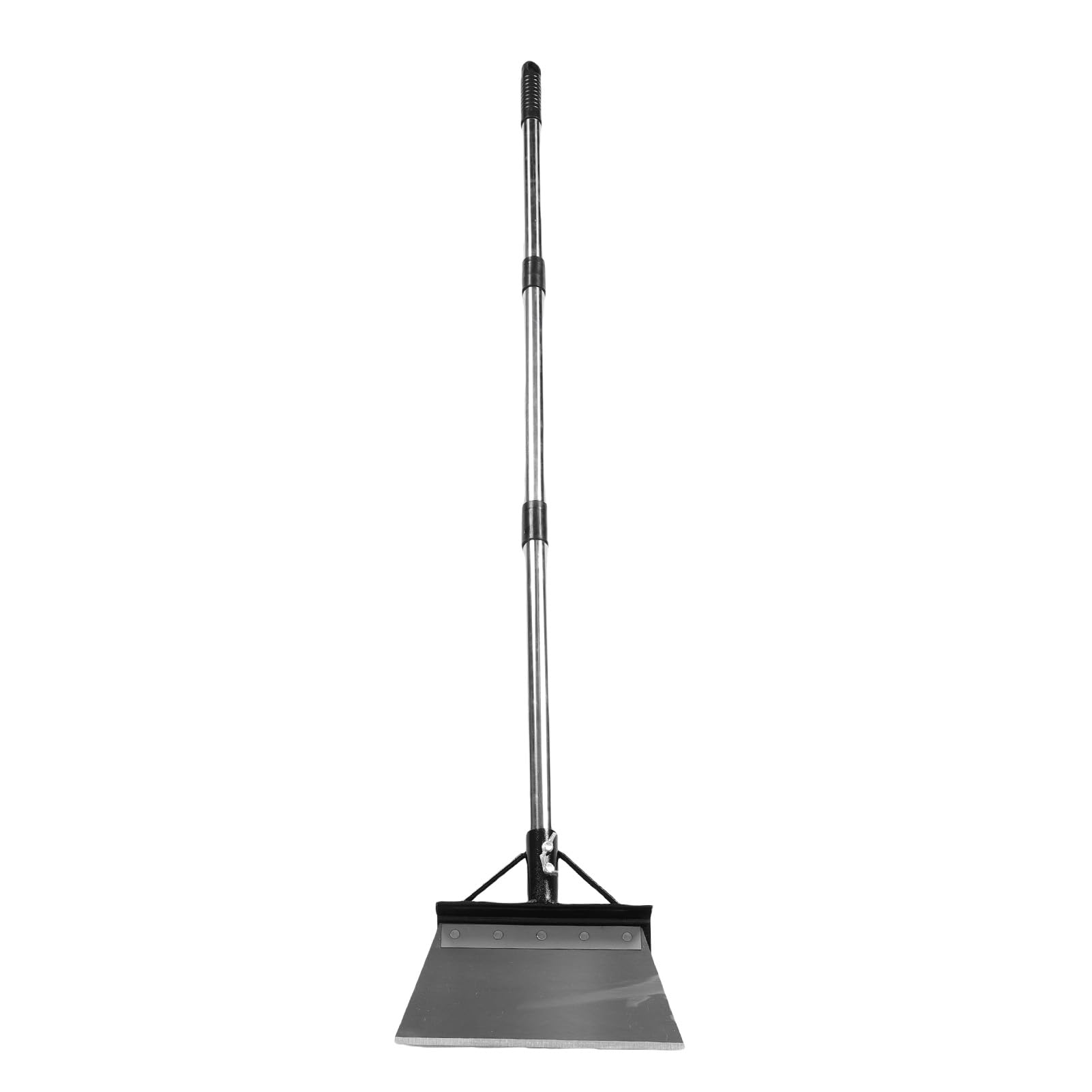 Pelle plate de jardin Zerodis avec manche ajustable de 63 pouces en acier