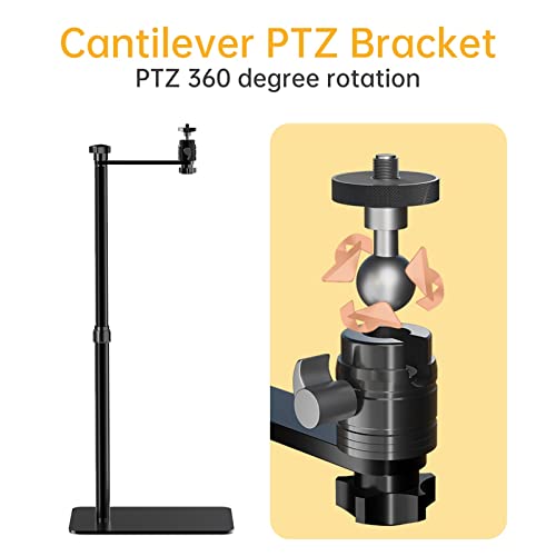 Soporte de piso para proyector ajustable y giratorio miniatura 4
