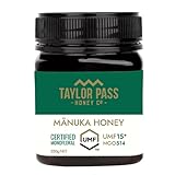 マヌカハニー UMF 15+ 250g MG512～825相当 UMF協会認定 Taylor Pass マリリ ニュージーランド 生 はちみつ 純粋 ハチミツ 蜂蜜 非加熱 無添加 (UMF15+, 250g) 正規品