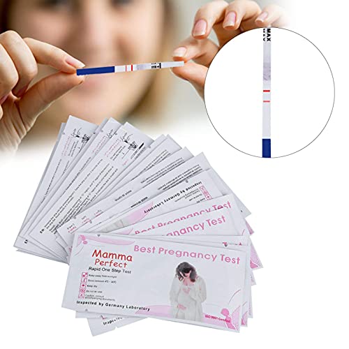20 stks/zak Zwangerschapstester, Roze Witte Wegwerp LH Urine Test Strip, Hoge Gevoeligheid Ovulatie Predictor Kit, Voor… - Image 6