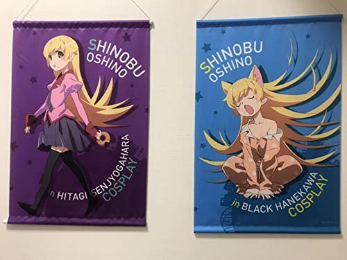 Amazon.co.jp: 物語シリーズ 忍野忍 七変化 B2タペストリー 6点セット
