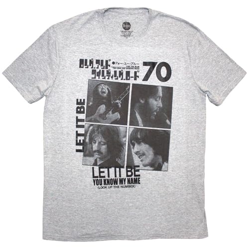 The Beatles Let It Be 1970 T Shirt Size L
