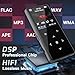 128GB MP3 Player with Bluetooth, Portable Music Player with Built-in Speaker, Enjoying Your Digital Music and Audiobooks Anytime,Includes FM Radio,Recorder,E-Book,and Comes with Earphones