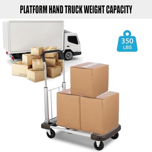 Carretilla plegable de aluminio ajustable para transporte miniatura 3