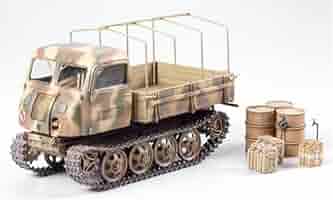 (未使用･未開封品)タミヤ 1/35 AFVシリーズ No.04 ドイツ陸軍 シュタイヤーRSO/01多用途トラクター プラモデル 32404 41EJ6A2KERL._AC_SY200_QL15_.jpg