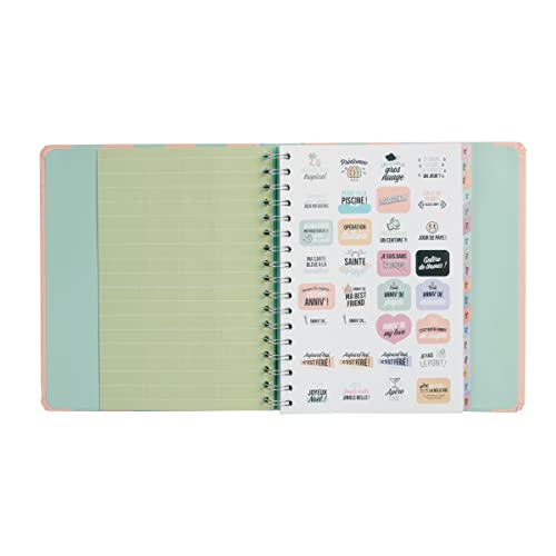 Mr.Wonderful Office 2023-24 Diary Week to View 18 Months - I Have So Much To Live Fully, Multi-Coloured - Multi-Coloured - Image 3