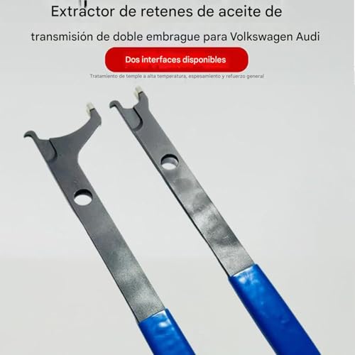Extractor de juntas automático de 2 piezas con mango antideslizante 7