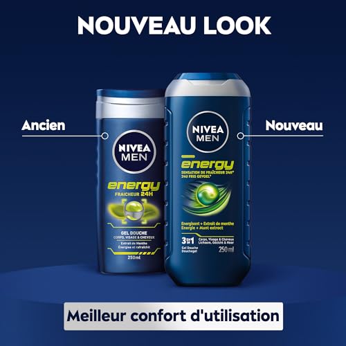 Nivea shampooing douche aux extraits de vivifiante 250ml - vue 5