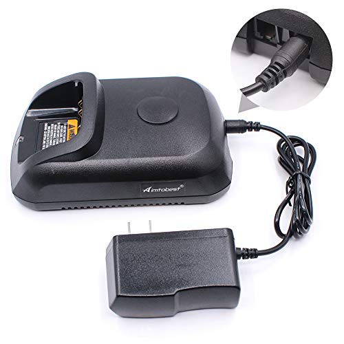 Wpln4232 No-Impres Single Unit Charger Compatible For Motorola Xpr7550 Xpr6550 Xpr6350 Xpr3500 Xpr3300E Xpr7350E Xpr7550E Xpr7580E Apx4000 Apx1000 Xir P8268 Radio Wpln4226 Wpln4226A #TOP1