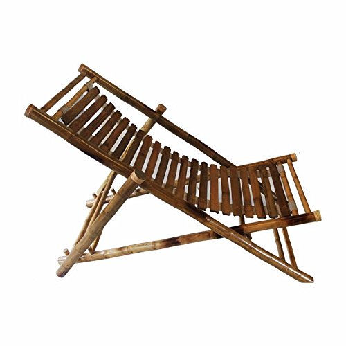 GISKAA Ecofriendly & Handcrafted Bamboo Lawn Chair Amazon.in Home