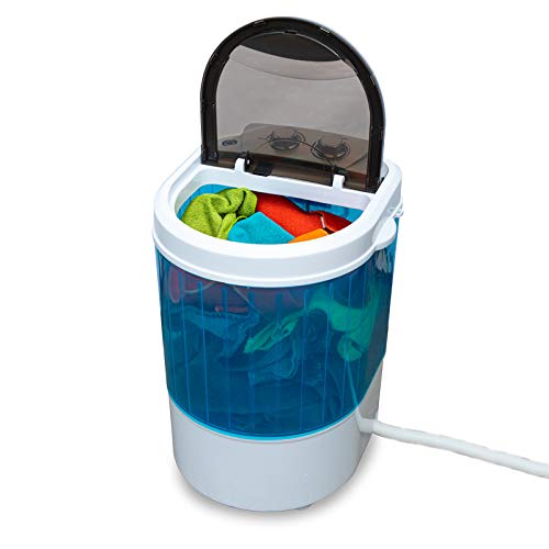 BluMill Mini-lader, wasmachine, met centrifuge, campingwasmachine tot 3 kg, klein en handig met draaggreep - Image 7