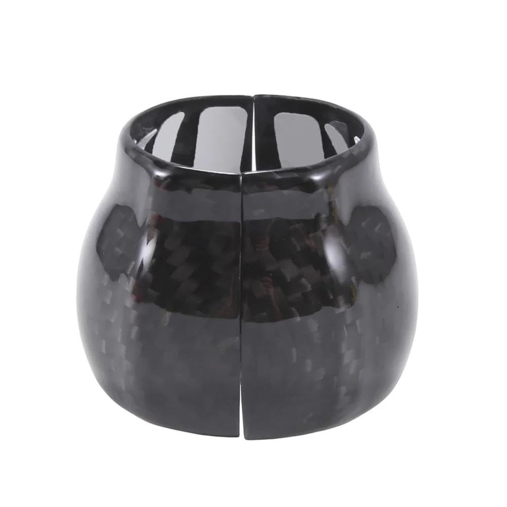 Hyasdbwe Black Car Modification Parts Shift Knob Decal For Subaru Wrx 2022-2023 Gear Shift Knob Cover Carbon Fiber Gear Shifter Parts(Black)