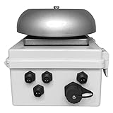 Netbell-K-M2 All-in-One TCP/IP Loud Electric School Factory Warehouse Break Alarm Bell System Automatic Programmable Bell Timer Software