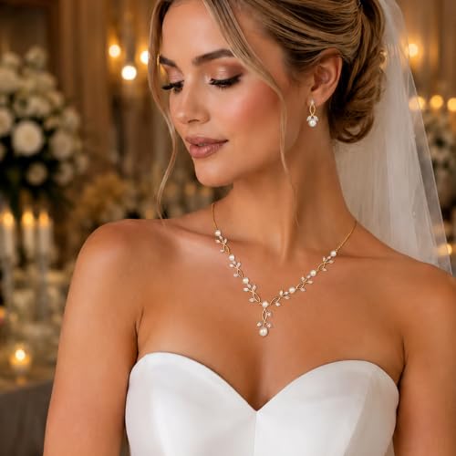 Image of Zeffy Pearl Necklace 4MM /6MM /8MM Dainty Round Imitation Pearl Choker Necklace Wedding Pearl Necklace Delicate Jewelry for Women Simple Bridesmaid Jewelry Gifts