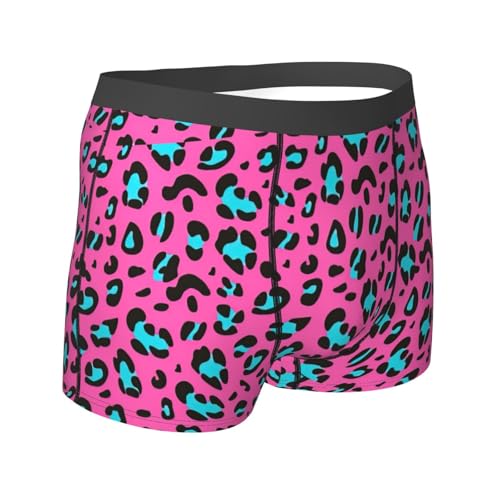 Cute Leopard Print Essential Boxer Briefs,Elasticated Trunks For Men,Men'S Underwear Boxer Briefs3