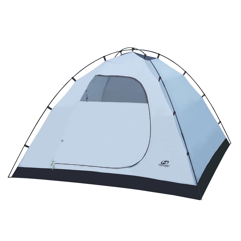 H HANNAH Unisex – namiot dla dorosłych Hannah Tycoon 4 Kişilik Comfort Çadır, Spring Green/Cloudy Gray II