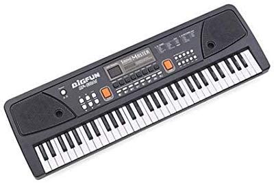 STUNTS Musical Piano 61 Keys 630 A1 & Electronic Key Board - Black