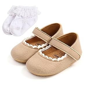 Sehfupoye Mary Jane Babyschoenen voor meisjes, zachte zool, prinsessenschoenen, allout-petit, ziekenschoenen van PU-leer…