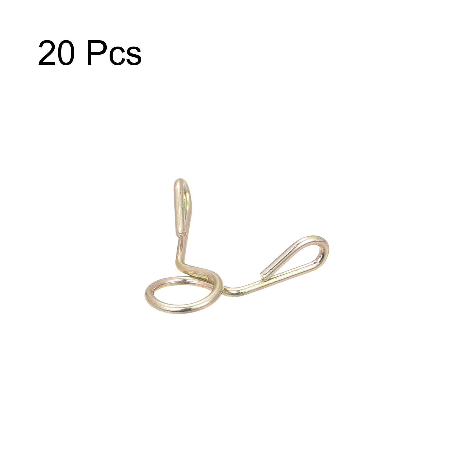 100 Colliers De Serrage Acier 6 Mm - Pour Tuyaux Eau, Air, Carburant, Silicone - Fixation Facile