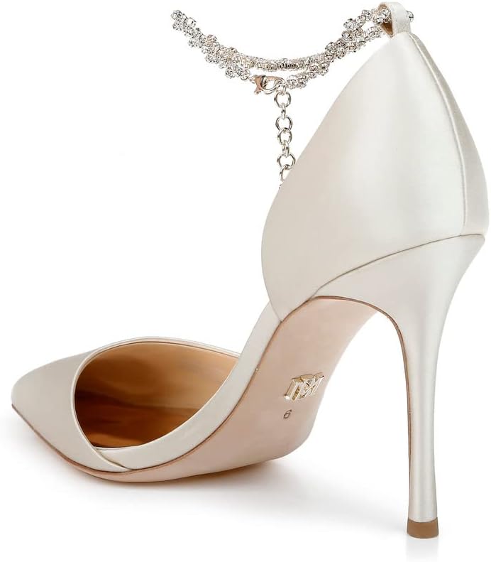 Badgley Mischka Women's Tierra Pump, Platino Fabric, 9