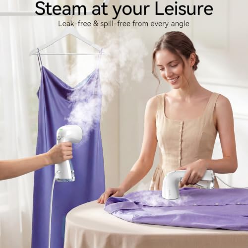 Image of HiLIFE Steamer for Clothes, 1100W Handheld Portable Steamer, 120V Only