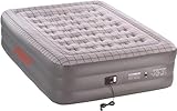 Coleman SupportRest Double-High 18' Queen Air Mattress with Built-In AC Pump | Indoor and Outdoor Raised Airbed | Blow Up Air Mattress for Camping
