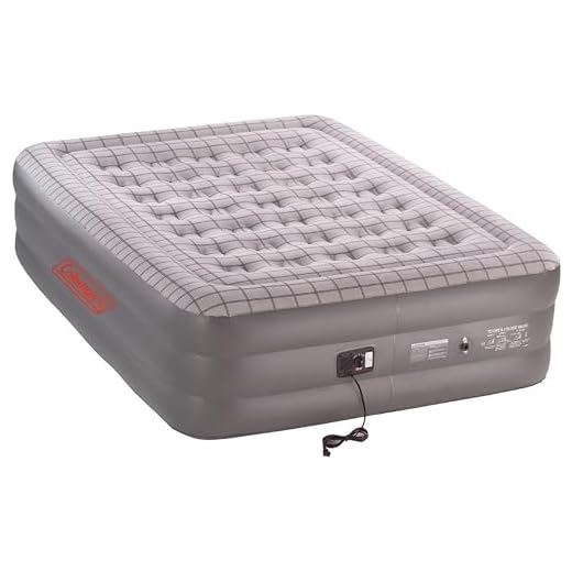 Coleman Premium SupportRest Double-High Airbed with Built-In Pump