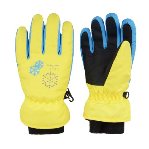 TRIWONDER Kinderhandschuhe, Winddicht und wasserdicht, Fleecefutter, Warme...