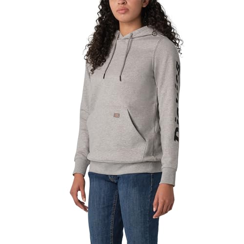 Image of Dickies womens Heavyweight Logo Sleeve Pullover