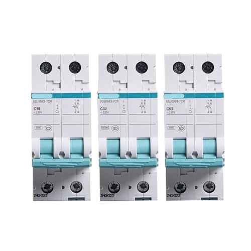 Disjoncteur 6000A type C 5SJ6 1P+N 2P matériel de haute précision électrique - 2