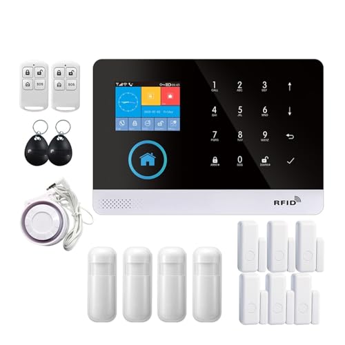 Alarma WiFi 4G para controlar la seguridad de casa desde el móvil con Kit Tuya 2