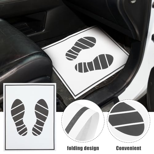 Alfombrillas de papel protectoras para coche en pack de 100 con gran resistencia 7