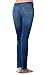 PajamaJeans Stretch Jeans for Women - Jean Leggings for Women, Blue, L
