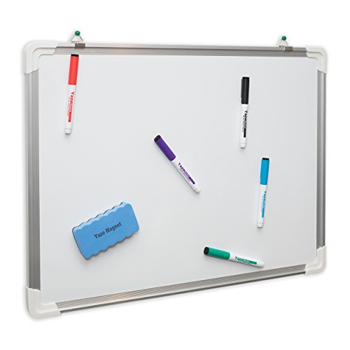 Dry Erase White Board: Hanging Writing, Drawing & Planning Large Whiteboard for Cubicle