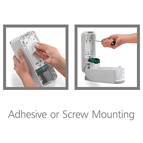 Provon Adx-12 Push-Style Foam Hand Soap Dispenser, Gray/White, For 1250 Ml Provon Adx-12 Foam Hand Soap Or Shower Soap Refills (Pack Of 1) – 8871-06 #TOP3