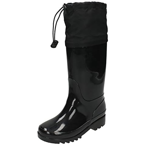 Spot On Unisex Drawstring Top Wellington Boots Cover
