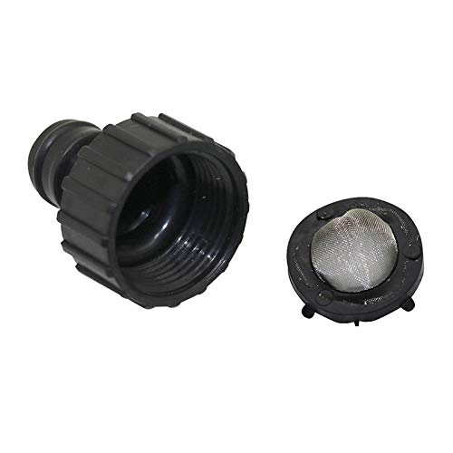 Accessori di giunzione per tubi flessibili Giardino presa rubinetto 3/4" di plastica Tubo flessibile di giardino Accessori Water Garden Equipment Tap adattatore irrigazione rubinetto comune 50 Pz