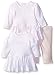 Little Me Baby Girls' Sweet Lovebirds 3 Piece Dress and Leggings Set