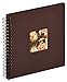 Produktbild walther design SA-108-P Spiralalbum Fun, 26x25 cm, dunkelbraun