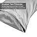 HOTNIU Funda nordica Saten - Juego de Funda de edredón de Seda...