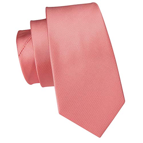 Image of Dubulle Mens Paisley Floral Silk Tie for Men Striped Necktie and Pocket Square Cufflinks Set Wedding Business